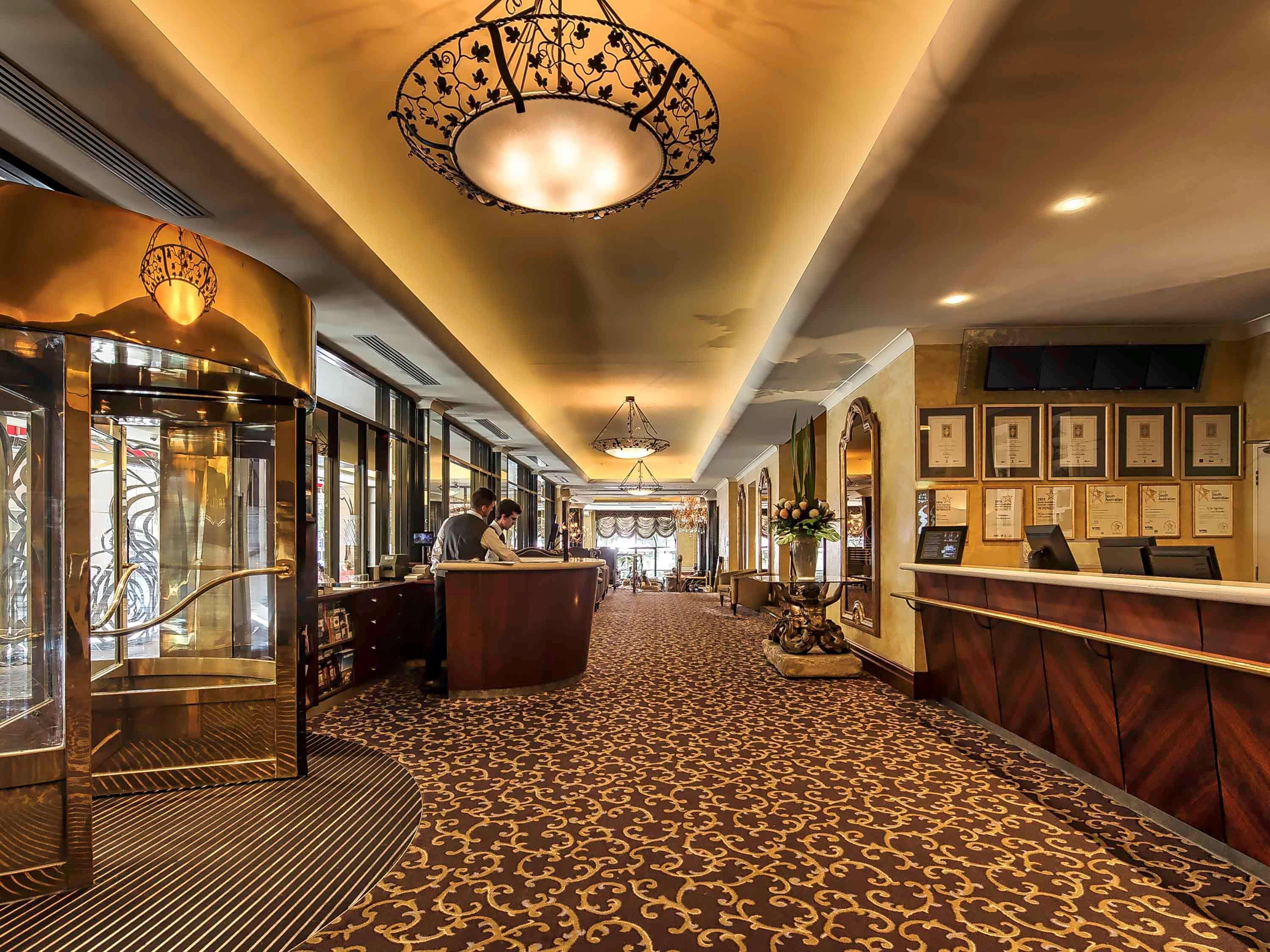 The Playford Adelaide - Mgallery Exterior foto The lobby of the hotel